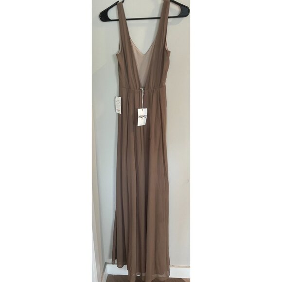 Show Me Your Mumu Jenn Maxi Dress ~ Dune Chiffon. NWT - Picture 3 of 5